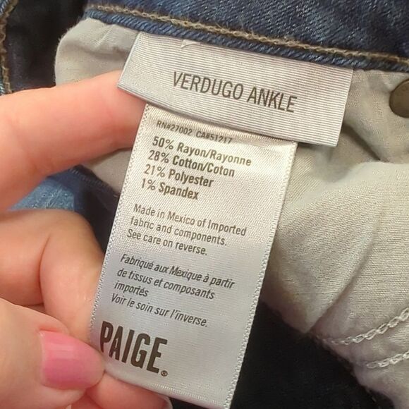 Paige Verdugo Ankle Size 28 - Picture 10 of 12